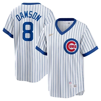 Nike Andre Dawson Chicago Cubs Home Cooperstown Collection Player Jersey