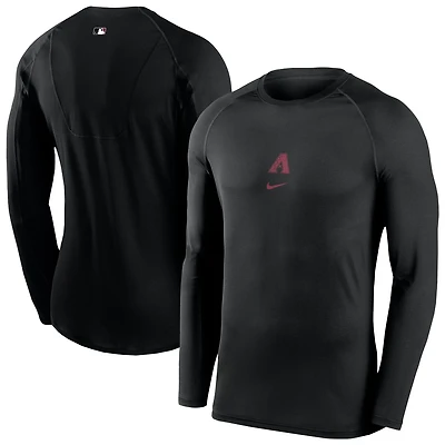 Nike Arizona Diamondbacks Authentic Collection Raglan Long Sleeve T-Shirt