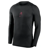Nike Arizona Diamondbacks Authentic Collection Raglan Long Sleeve T-Shirt