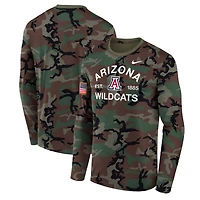 Nike Arizona Wildcats 2025 Military Appreciation Legend Dri-FIT Long Sleeve T-Shirt