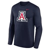 Nike Arizona Wildcats Primetime Primary Legend Long Sleeve T-Shirt