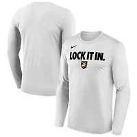 Nike Army Black Knights 2026 On-Court Bench Long Sleeve T-Shirt