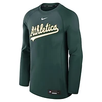 Nike Athletics Authentic Collection Game Time Raglan Performance Long Sleeve T-Shirt