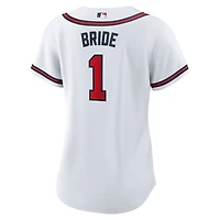 Nike Atlanta Braves 1 Bride Home Replica Jersey