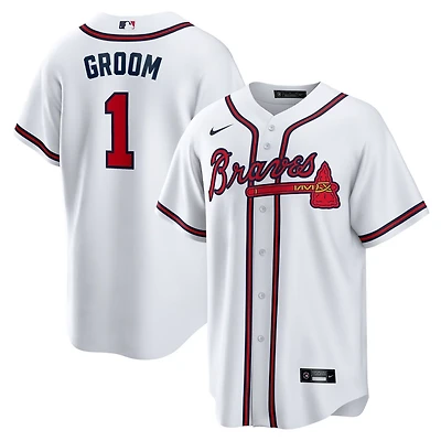 Nike Atlanta Braves 1 Groom Home Replica Jersey