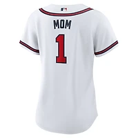 Nike Atlanta Braves 1 Mom Home Replica Jersey