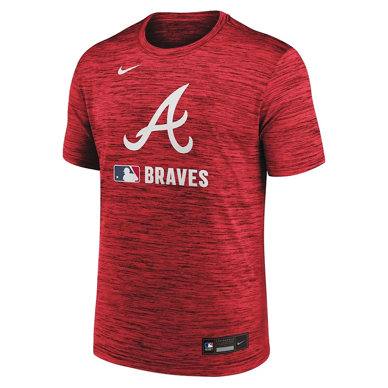 Nike Atlanta Braves Authentic Collection Velocity Performance Practice T-Shirt