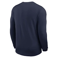 Nike Auburn Tigers 2025 Sideline Coach UV Dri-FIT Long Sleeve Shirt