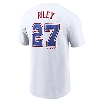 Nike Austin Riley Atlanta Braves City Connect Fuse Name  Number T-Shirt