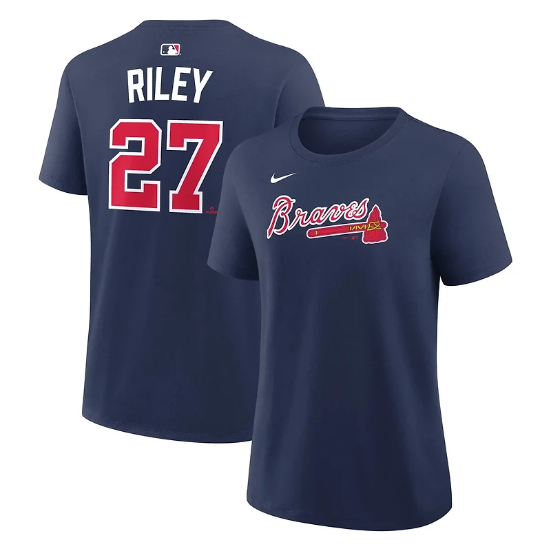 Nike Austin Riley Atlanta Braves Name Number T-Shirt