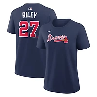 Nike Austin Riley Atlanta Braves Name  Number T-Shirt
