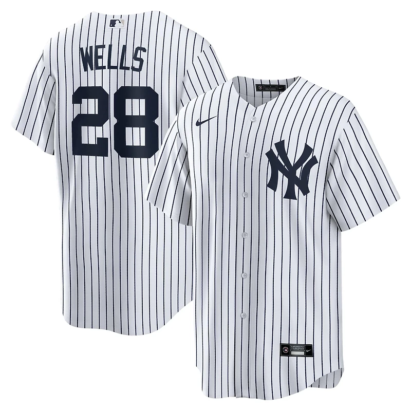 Nike Austin Wells New York Yankees Home Replica Jersey