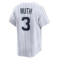 Nike Babe Ruth New York Yankees Throwback Cooperstown Collection Limited Jersey