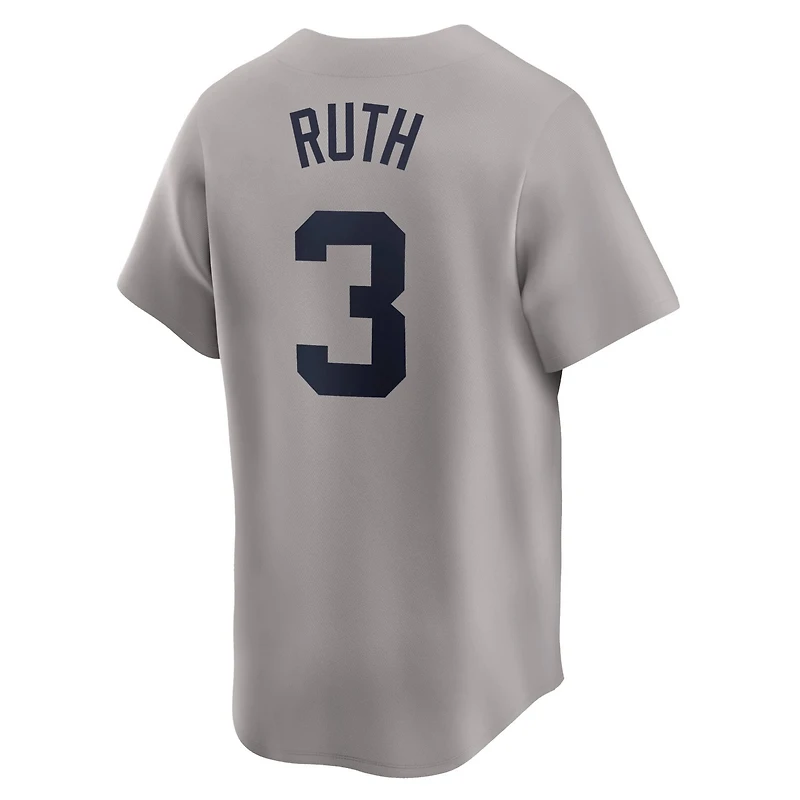 Nike Babe Ruth New York Yankees Throwback Cooperstown Collection Limited Jersey