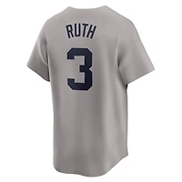 Nike Babe Ruth New York Yankees Throwback Cooperstown Collection Limited Jersey