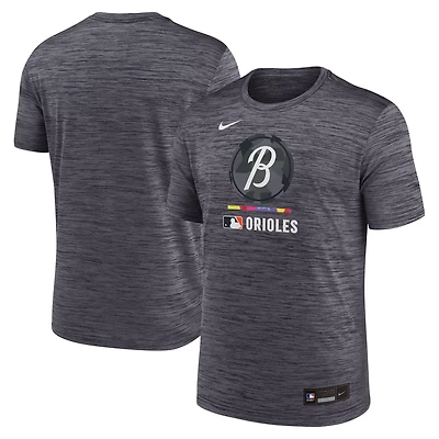 Nike Baltimore Orioles 2025 City Connect Authentic Collection Velocity Performance T-Shirt