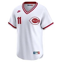Nike Barry Larkin Cincinnati Reds Throwback Cooperstown Collection Limited Jersey