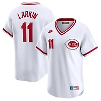 Nike Barry Larkin Cincinnati Reds Throwback Cooperstown Limited Jersey