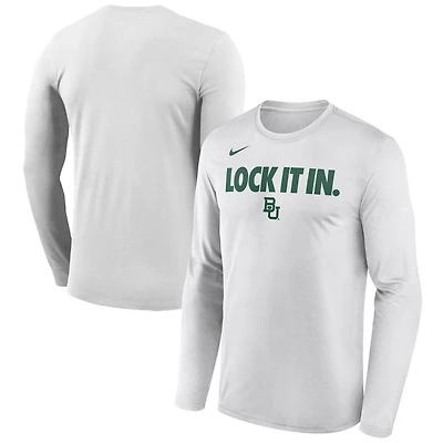 Nike Baylor Bears 2026 On-Court Bench Long Sleeve T-Shirt
