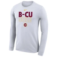 Nike Bethune-Cookman Wildcats 2023 On Court Bench Long Sleeve T-Shirt