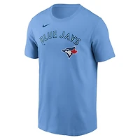 Nike Bo Bichette Powder Toronto Jays Fuse Name  Number T-Shirt