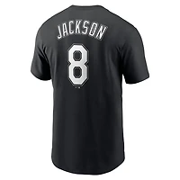 Nike Bo Jackson Chicago White Sox Cooperstown Collection Fuse Name  Number T-Shirt