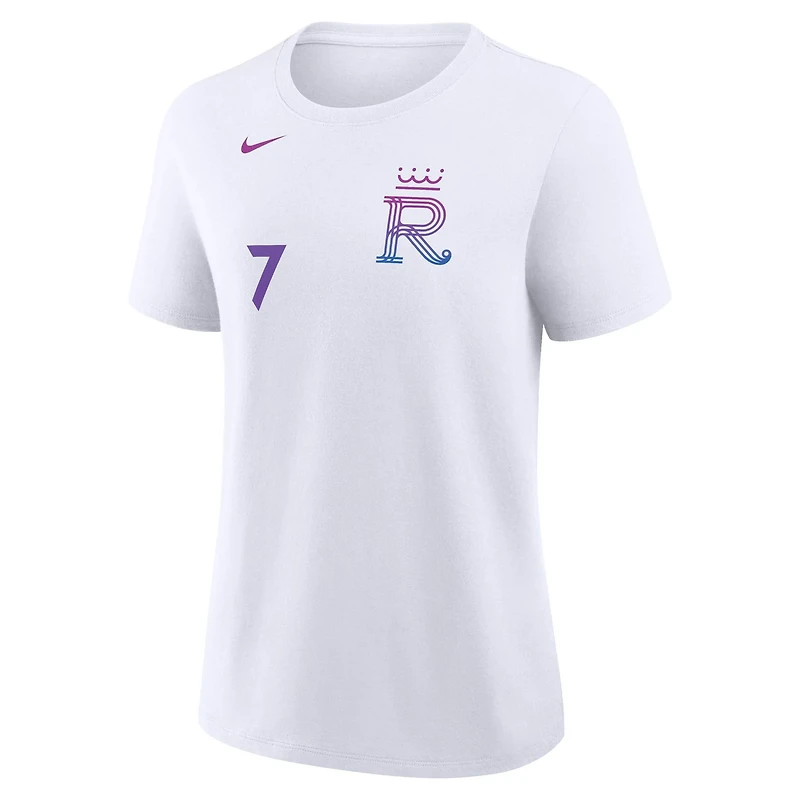 Nike Bobby Witt Jr Kansas City Royals 2026 Connect Name Number T-Shirt