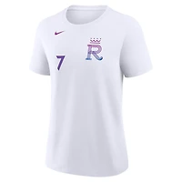 Nike Bobby Witt Jr Kansas City Royals 2026 Connect Name  Number T-Shirt