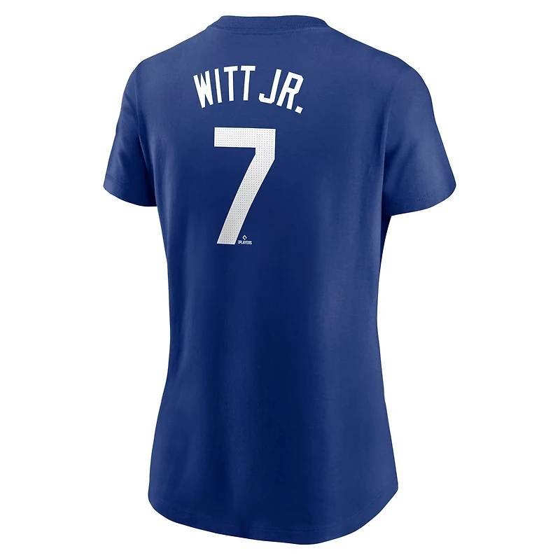 Nike Bobby Witt Jr Kansas City s Fuse Name Number T-Shirt
