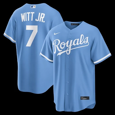 Nike Bobby Witt Jr Light Kansas City Royals Alternate Replica Jersey