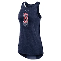 Nike Boston Red Sox Logo Fade High Neck Performance Tank Top