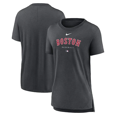 Nike Boston Sox Authentic Collection Early Work Tri-Blend T-Shirt