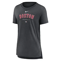 Nike Boston Sox Authentic Collection Early Work Tri-Blend T-Shirt