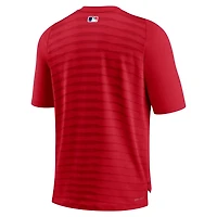 Nike Boston Sox Authentic Collection Pregame Raglan Performance V-Neck T-Shirt