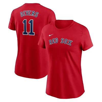 Nike Boston Sox Fuse Name  Number T-Shirt