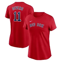 Nike Boston Sox Fuse Name  Number T-Shirt