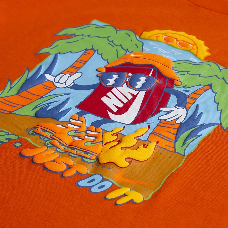 Nike Boys' 4-7 Boxy Palm Tree Graphic T-shirt