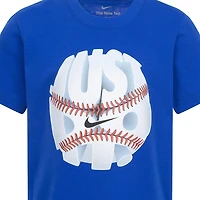 Nike Boys' 4-7 Just Do It Baseball Graphic T-shirt