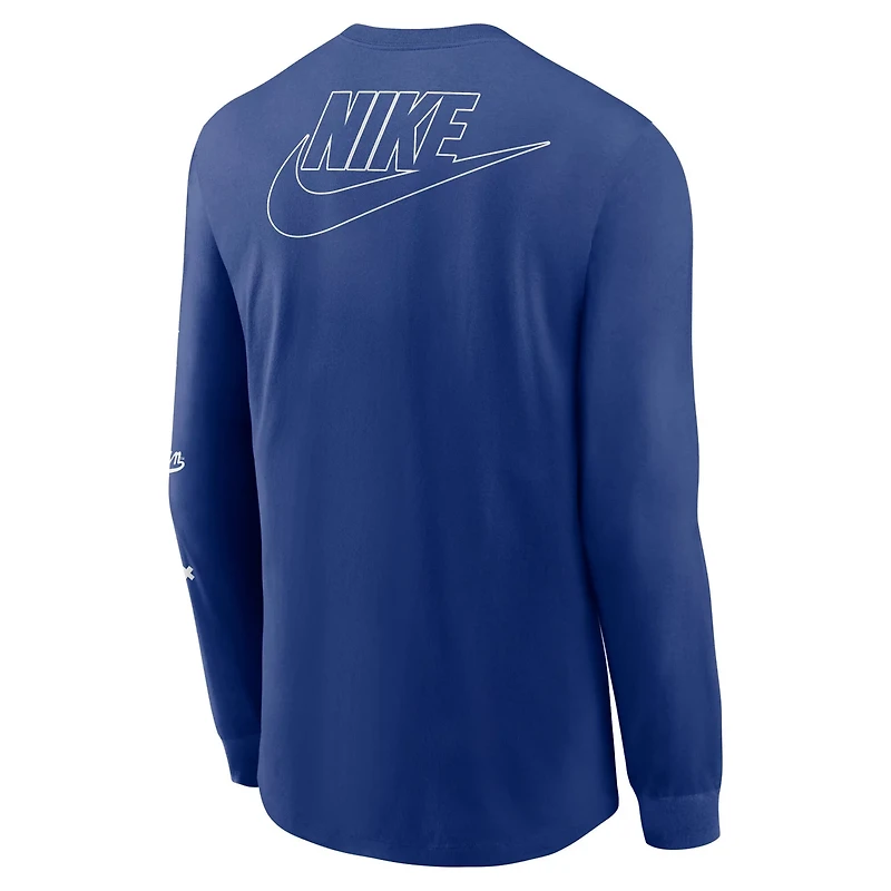 Nike Brooklyn Dodgers Cooperstown Collection Knockout Long Sleeve T-Shirt