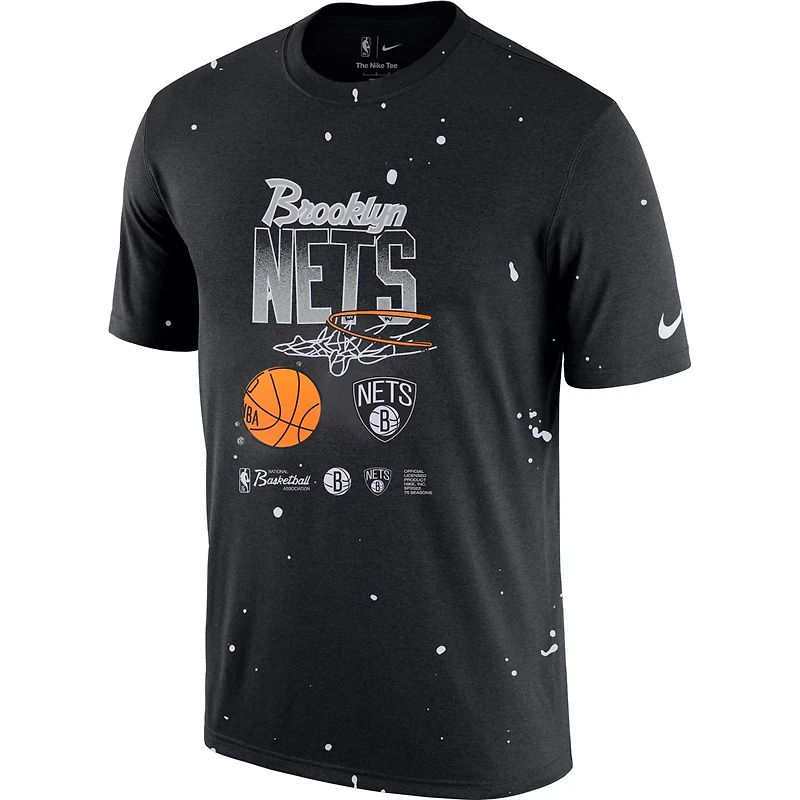 Nike Brooklyn Nets Courtside Splatter T-Shirt