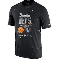 Nike Brooklyn Nets Courtside Splatter T-Shirt