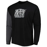 Nike Brooklyn Nets Courtside Versus Flight MAX90 Long Sleeve T-Shirt