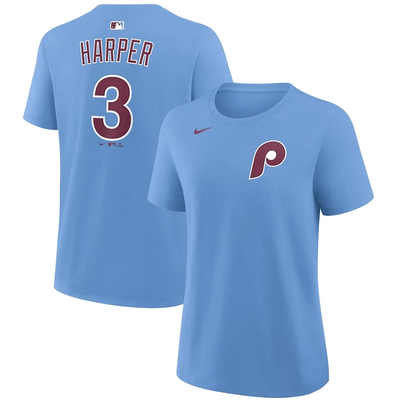 Nike Bryce Harper Light Philadelphia Phillies Name Number T-Shirt
