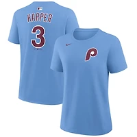 Nike Bryce Harper Light Philadelphia Phillies Name  Number T-Shirt