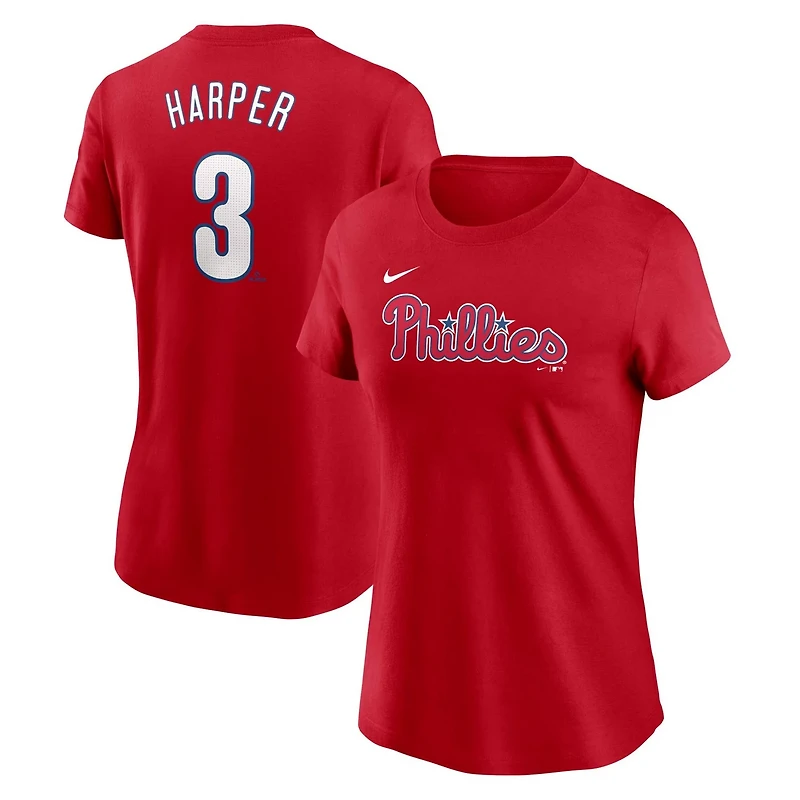 Nike Bryce Harper Philadelphia Phillies Fuse Name Number T-Shirt