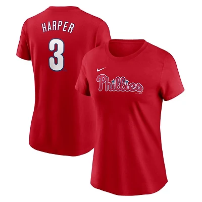 Nike Bryce Harper Philadelphia Phillies Fuse Name  Number T-Shirt
