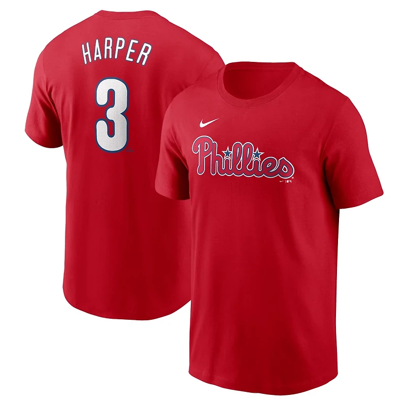 Nike Bryce Harper Philadelphia Phillies Fuse Name Number T-Shirt