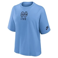 Nike Carolina North Tar Heels Boxy Legacy Established T-Shirt