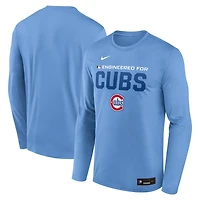 Nike Chicago Cubs Authentic Collection Legend Dri-FIT Long Sleeve T-Shirt