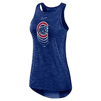 Nike Chicago Cubs Logo Fade High Neck Performance Tank Top